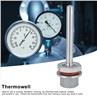 Gas System Thermometer With Rigid Stem